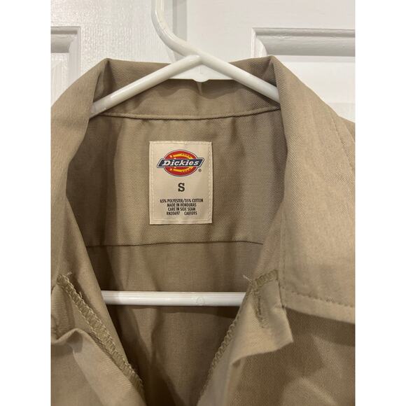 DICKIES MENS SHIRT 2 POCKET SIZE SMALL POLYESTER COTTON - Picture 4 of 4